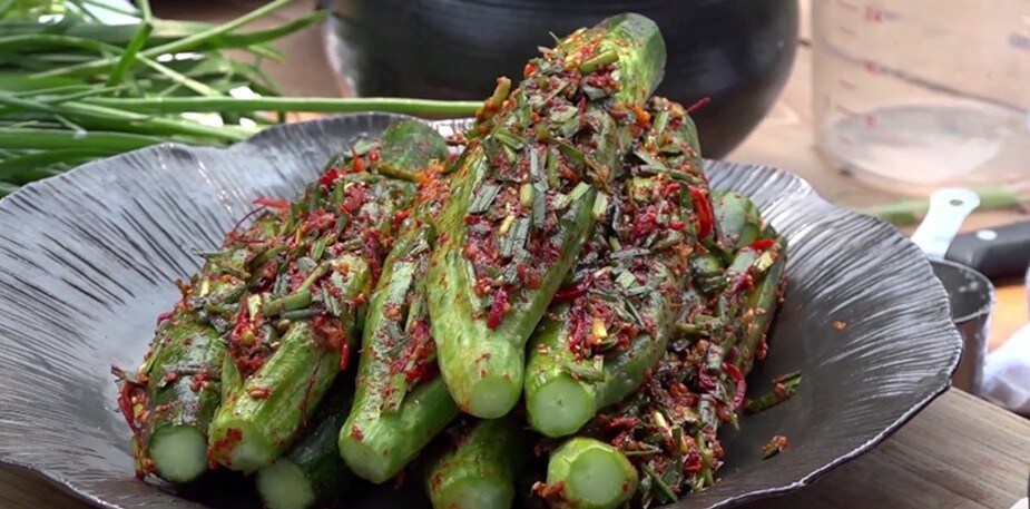 Świeże koreańskie kimchi